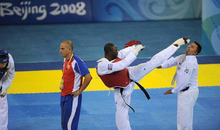 Unusual Olympic Moments, taekwondo