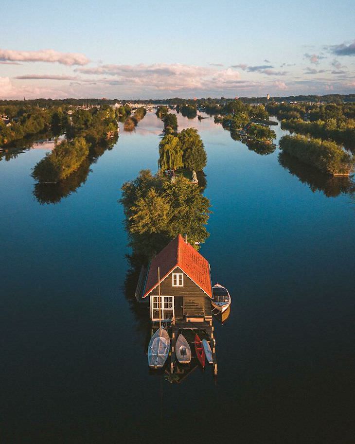 Enchanting Nature Cabins Around the World Netherlands 