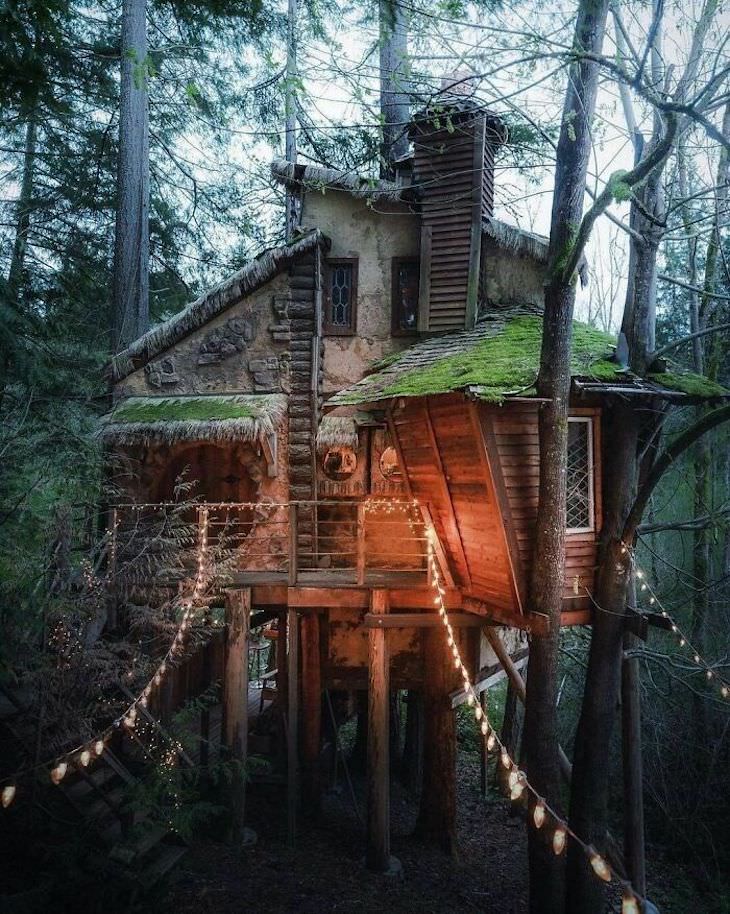 Enchanting Nature Cabins Around the World Pacific Northwest