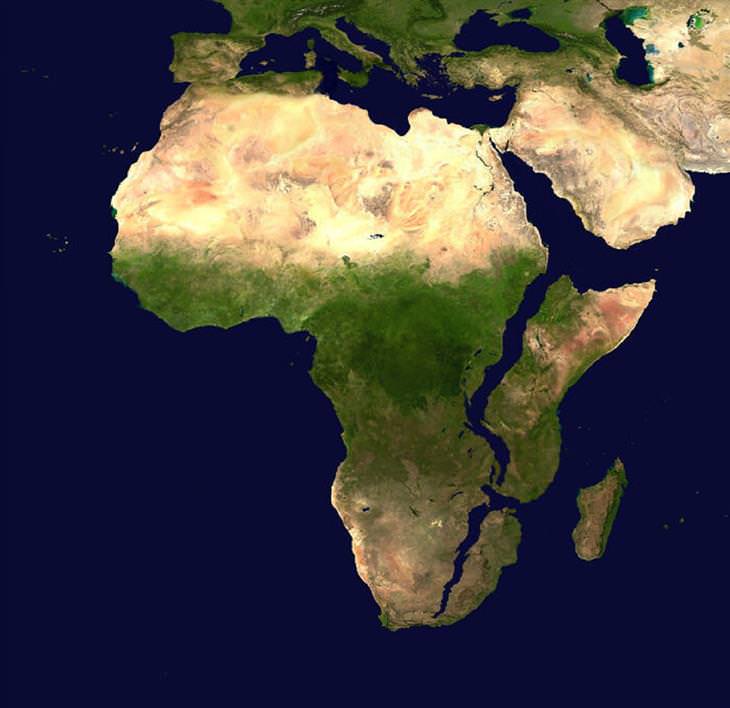 Unusual Maps, Africa