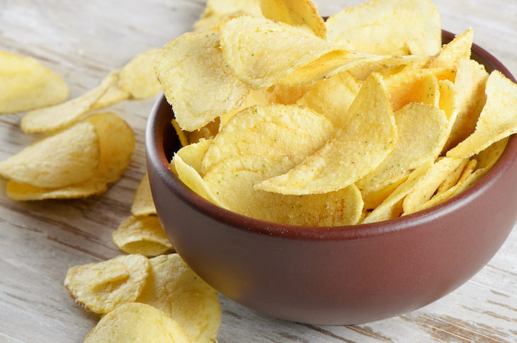 Food Ingredients That Are Banned Outside the US Olestra potato chips