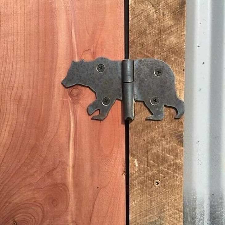 Creative and Cleverly Designed Items door hinge