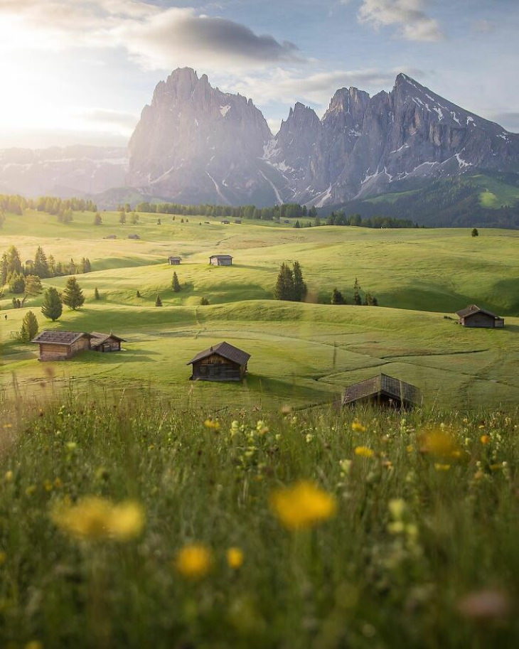 Gorgeous Places on Our Planet The Langkofel Group, South Tyrol, Italy