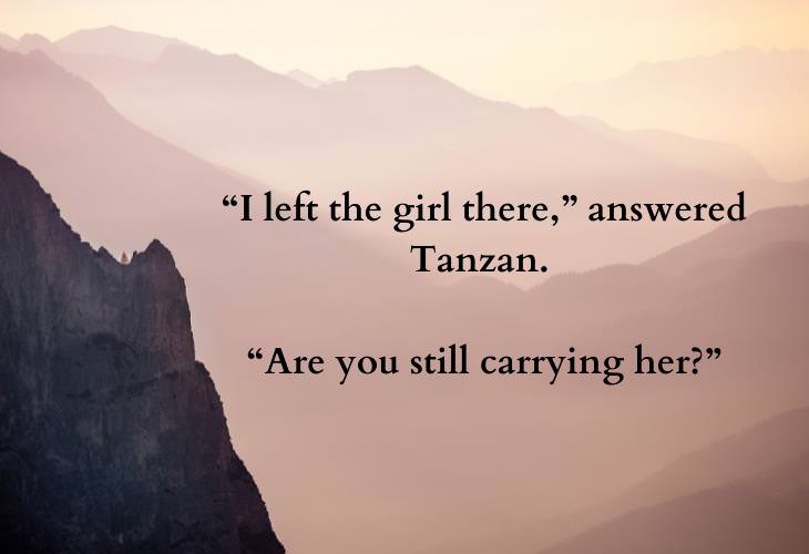 Thought-Provoking Zen Parables, burden