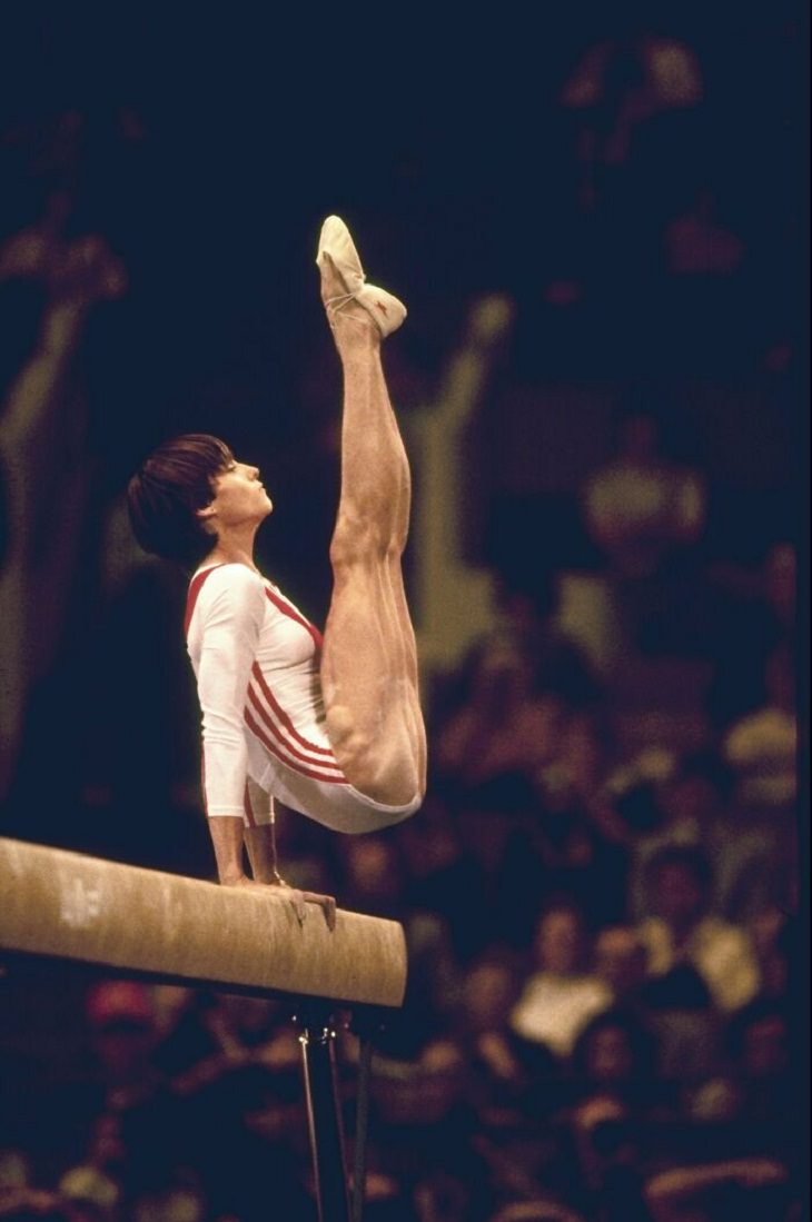 Surreal Pictures of Olympians, Nadia Comaneci 