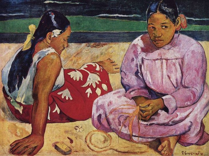 Beach Paintings, Tahitian Women