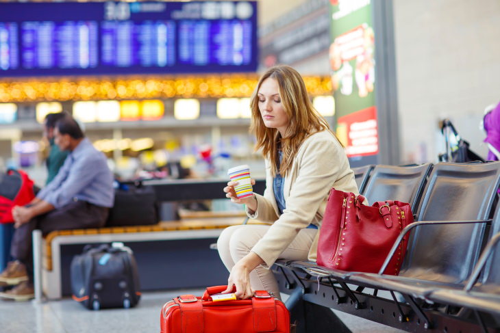 Germy Places at the Airport and Plane waiting at the gate