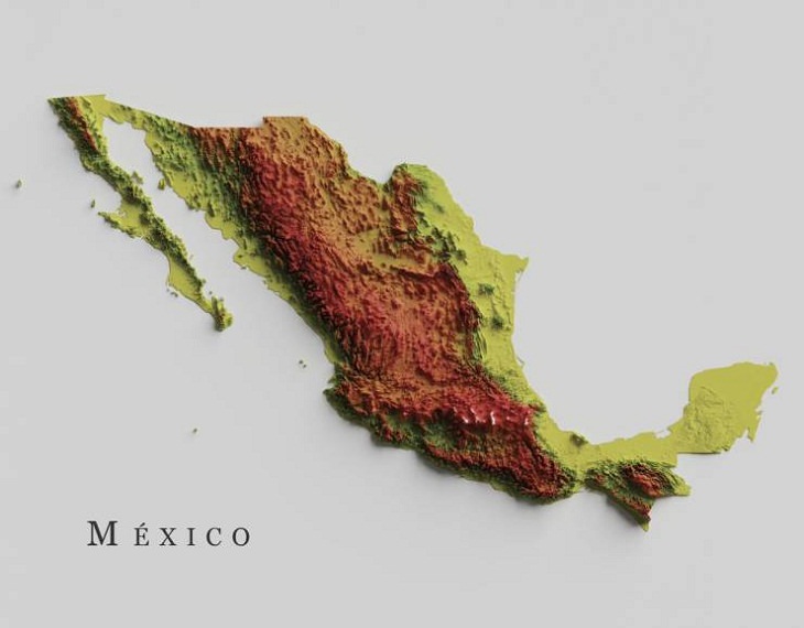 Unusual and Fun Maps, Mexico 