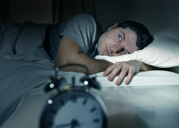 Heart Disease - 7 Lesser Known by Important Facts man can't sleep