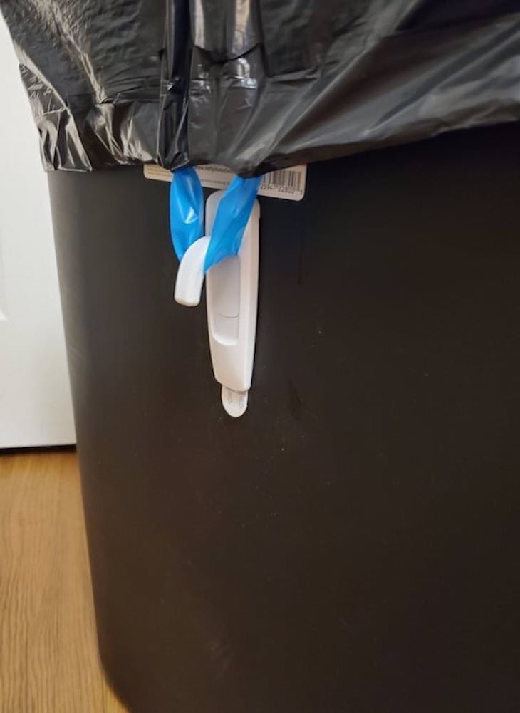 life hacks, garbage bag