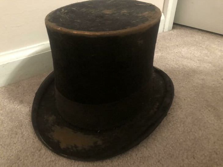 Beautiful and Unique Antique Items top hat