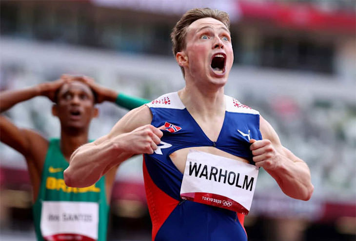 Most Powerful Moments of the 2020 Tokyo Olympics Karsten Warholm