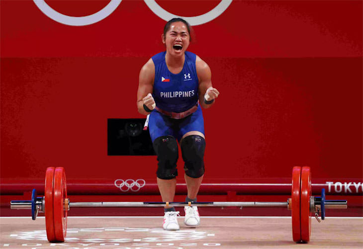 Most Powerful Moments of the 2020 Tokyo Olympics Hidilyn Diaz