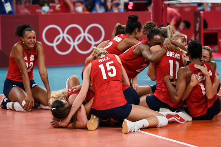 Most Powerful Moments of the 2020 Tokyo Olympics  USA's National Women’s Volleyball Team