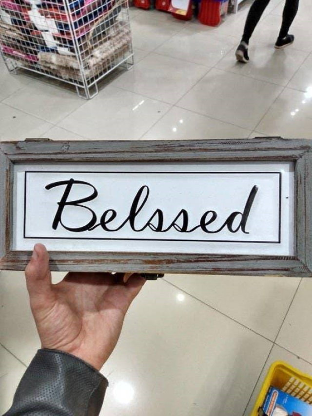 Funny Spelling Mistakes blessed