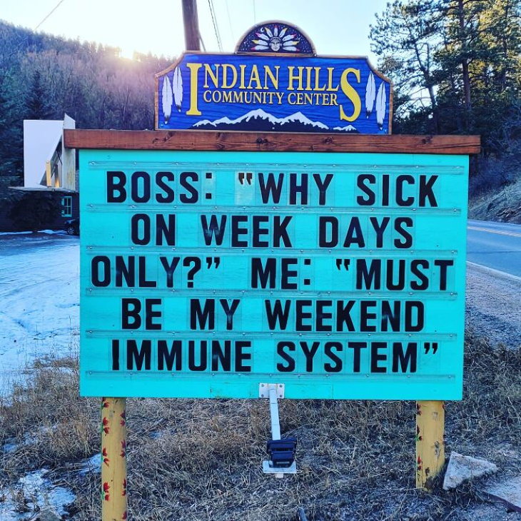 Indian Hills Signs weekend immune system