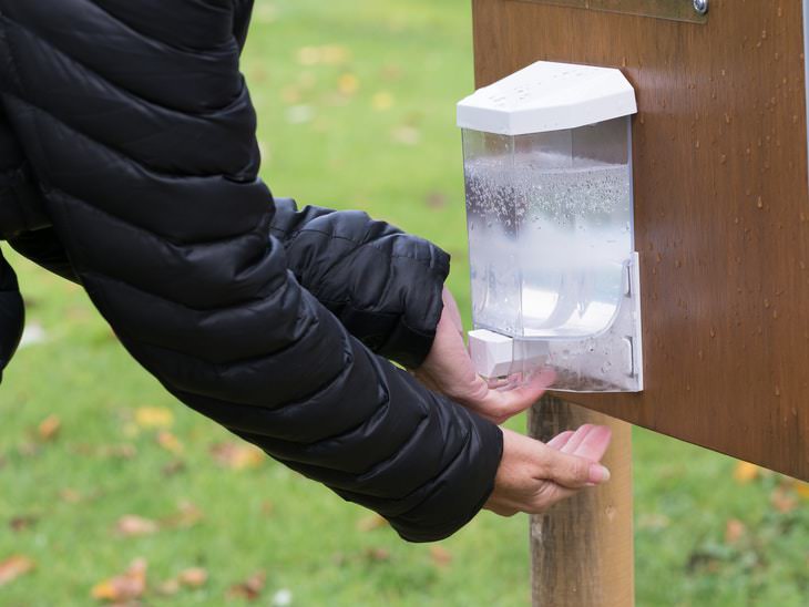 Health Hazards at Home Hand sanitizer