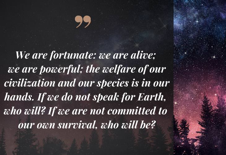 Carl Sagan Quotes, planet earth