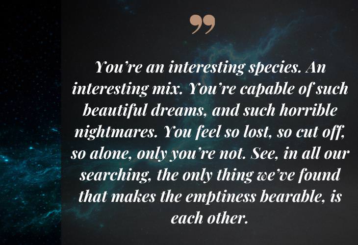 Carl Sagan Quotes, humans