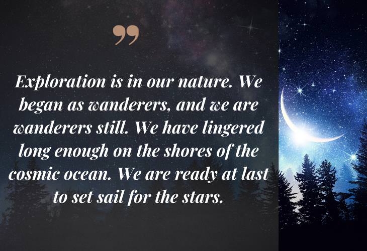 Carl Sagan Quotes,exploration