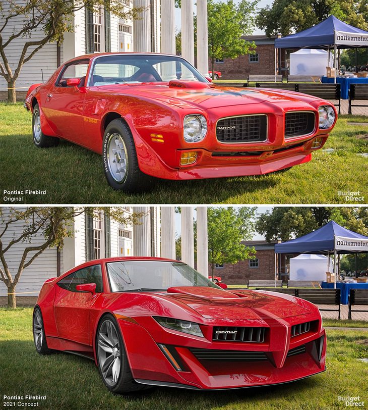 Discontinued Cars Reimagined, Pontiac Firebird