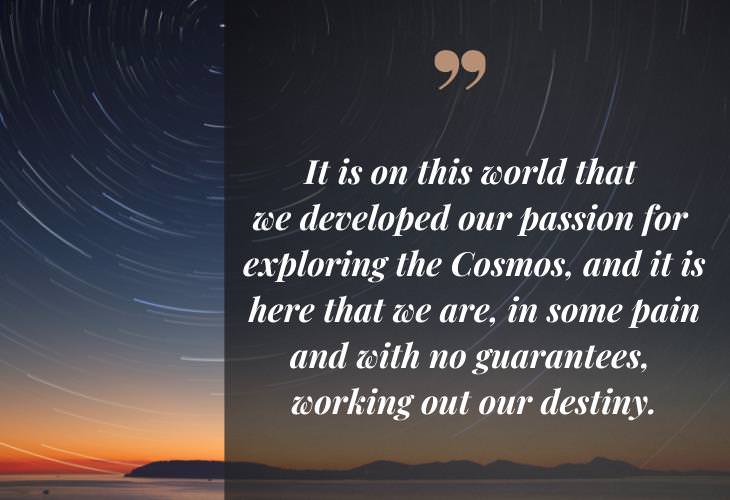 Carl Sagan Quotes, cosmos