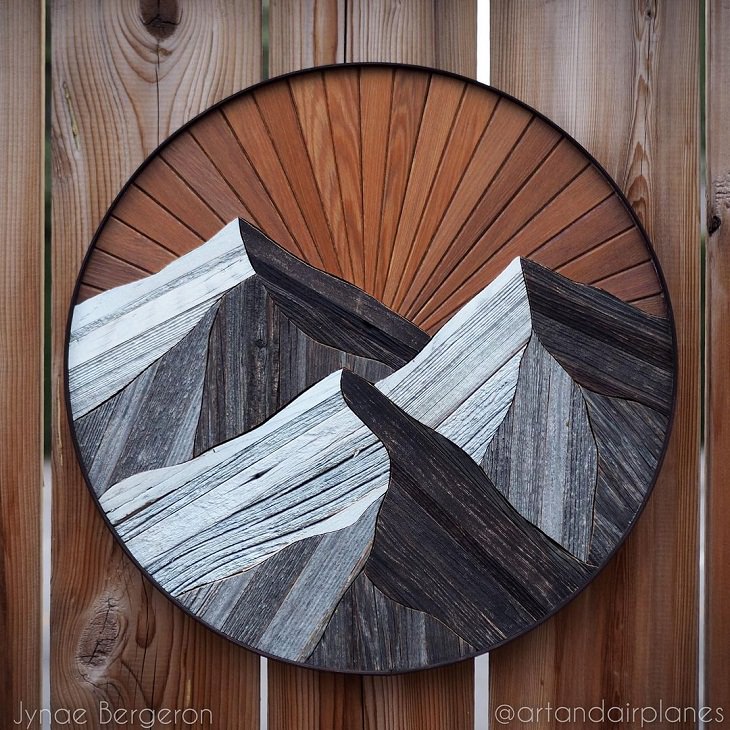Woodworking Pieces, Nature, serene