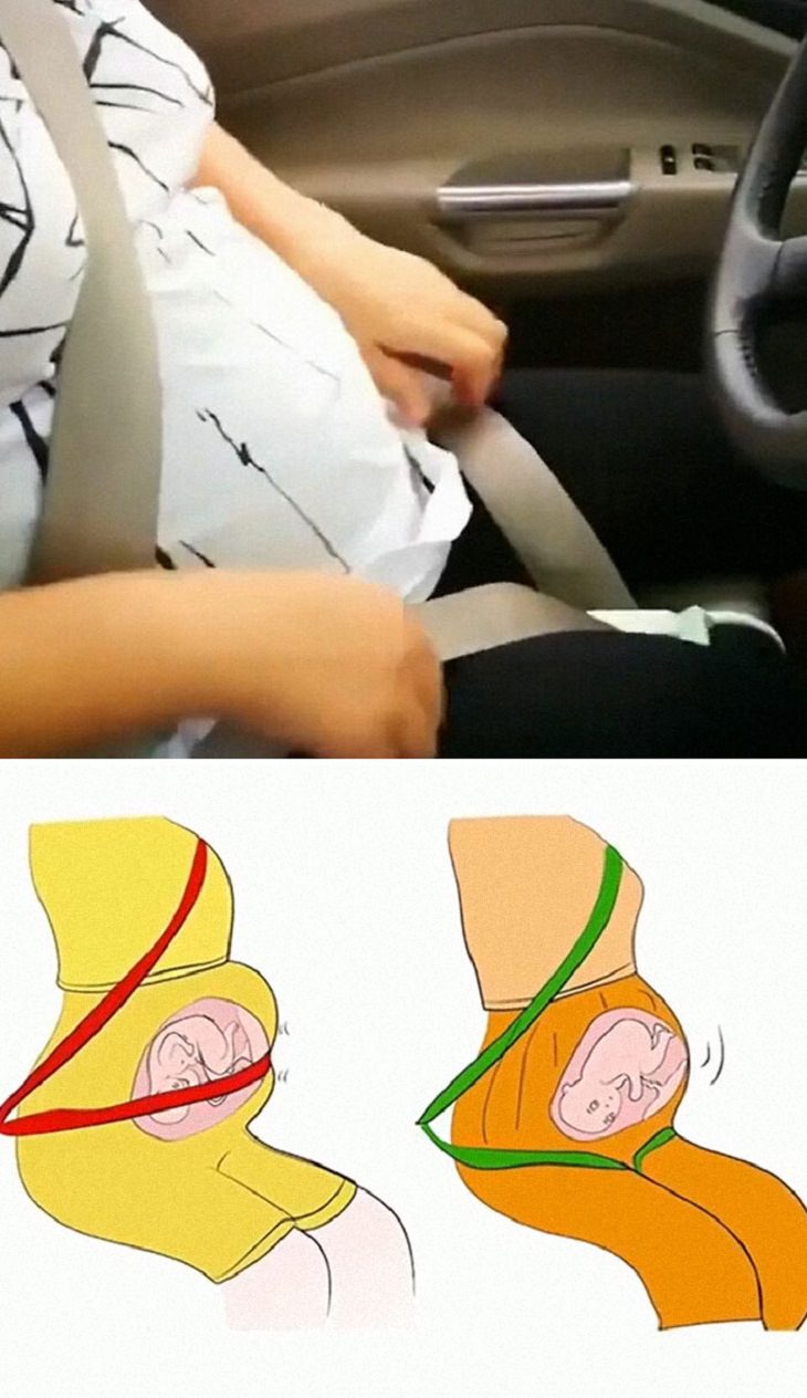 Specialized Tools, seatbelt attachment for pregnant women