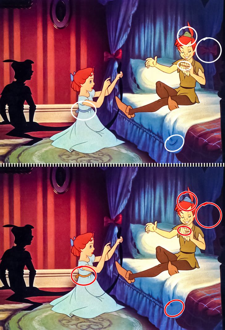 Find the differences Disney 