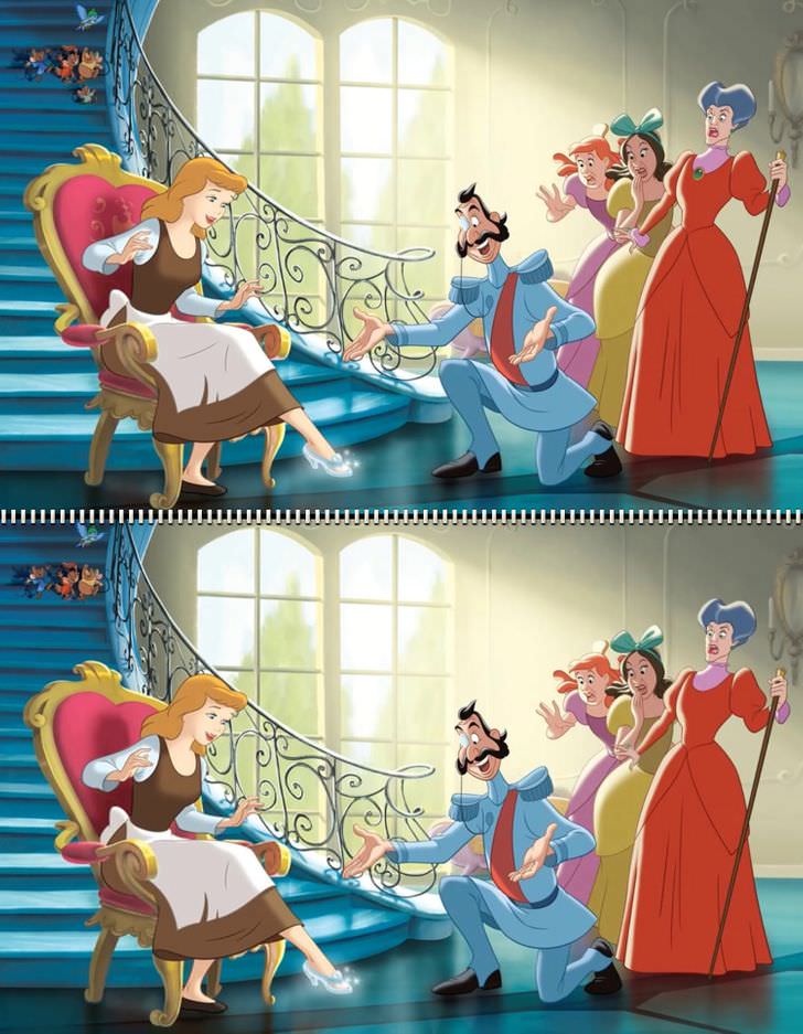 Find the differences Disney Cinderella