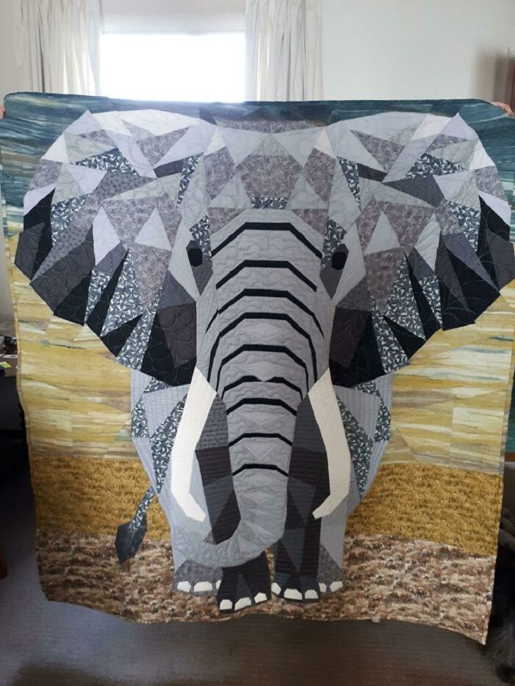 Quilt Art, ELEPHANT 