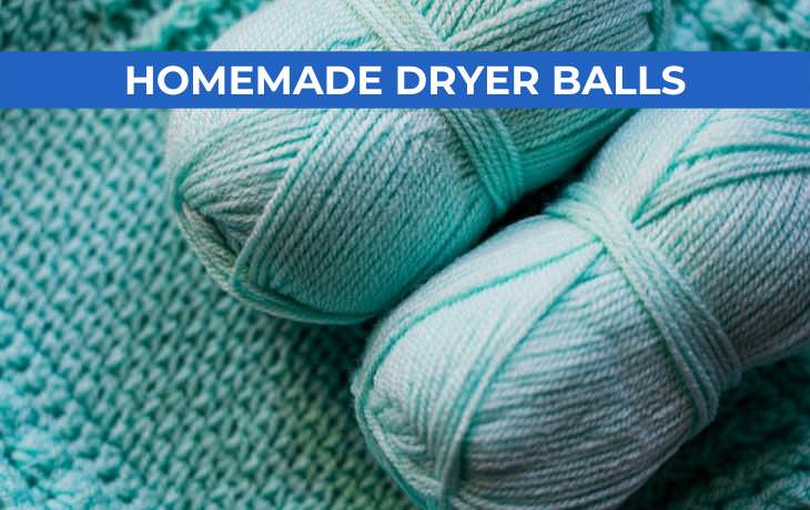 DIY Laundry Products dryer balls