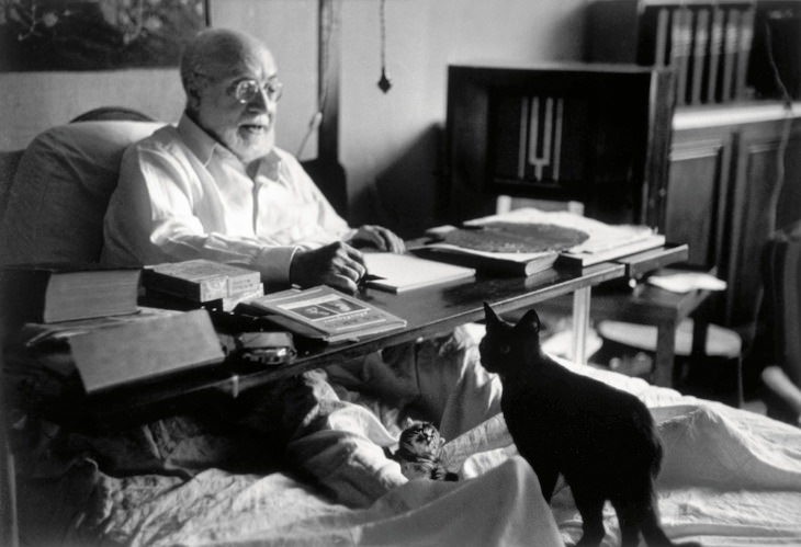 Famous Figures With Their Cats Henri Matisse