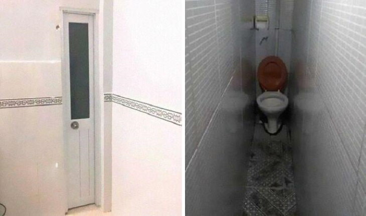 Interior Design Fails narrow toilet