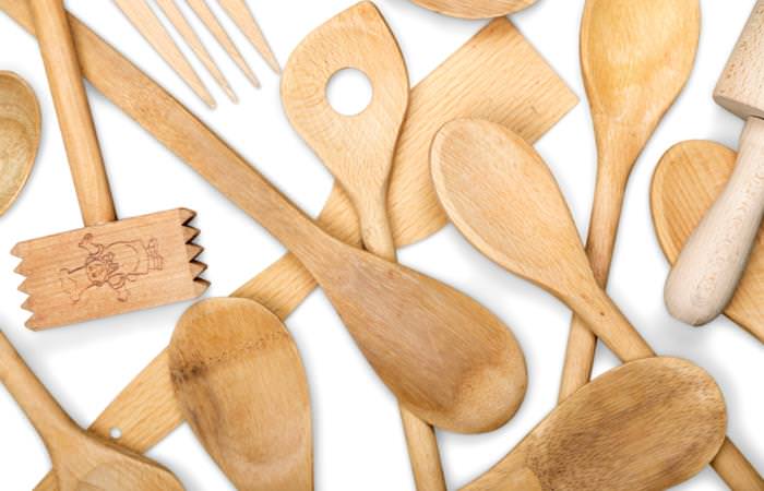 wooden utensils