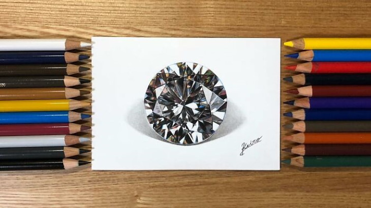 Photorealistic drawings by Keito diamond