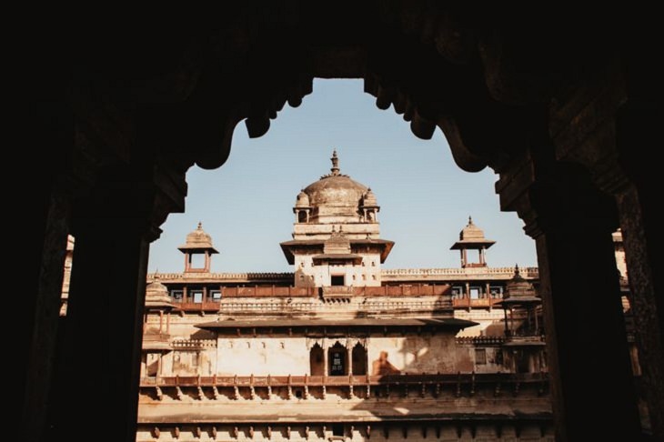 India in Pictures, Jehangir Mahal 