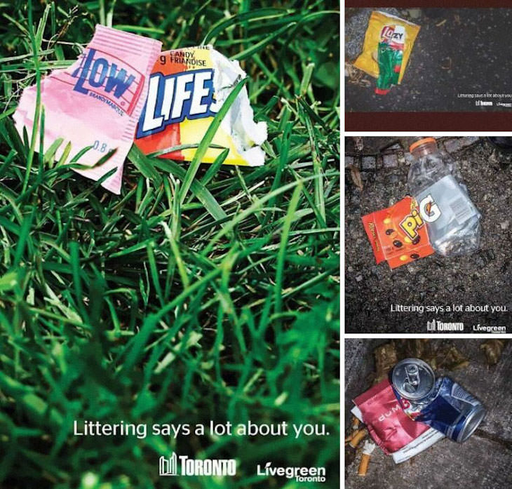 17 Brilliant and Clever Design Ideas ads against littering