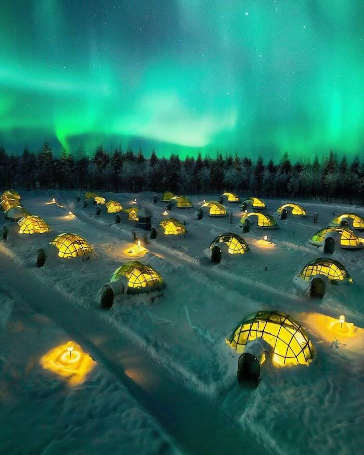 17 Brilliant and Clever Design Ideas igloo shaped hotels