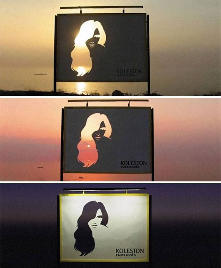 17 Brilliant and Clever Design Ideas hair color ads