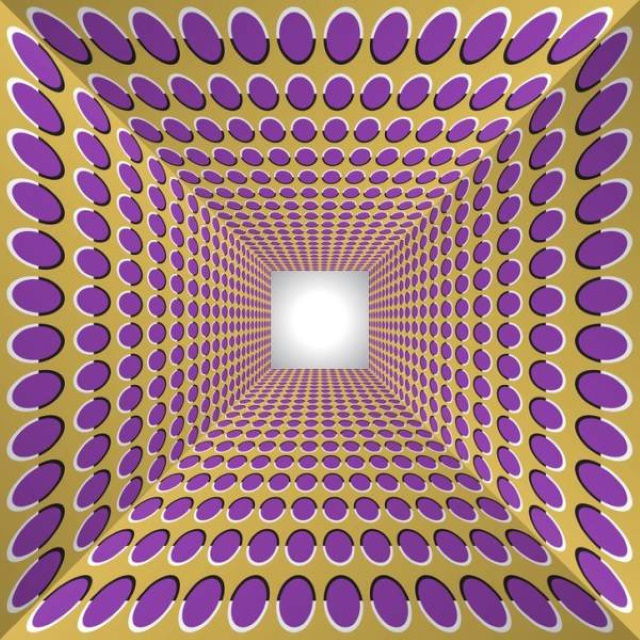 Optical Illusions white square