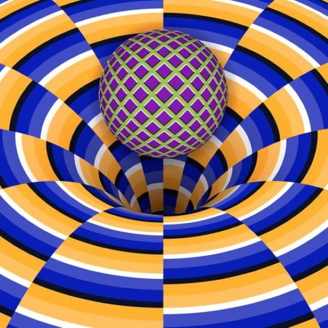 Optical Illusions floating ball