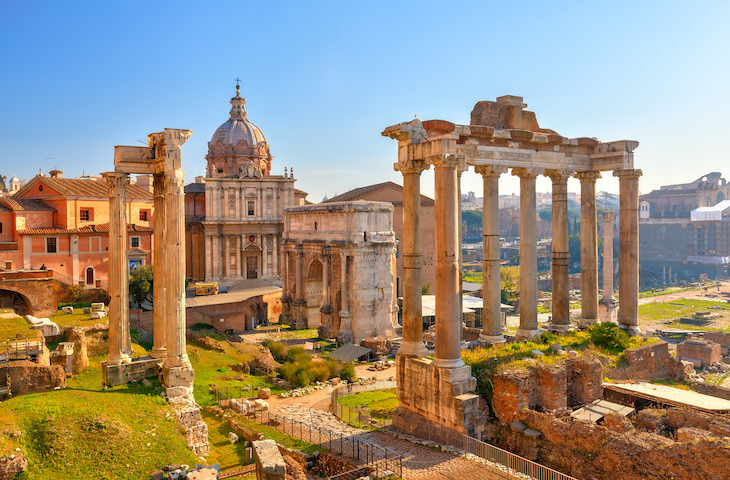 Surprising Facts  roman ruins 
