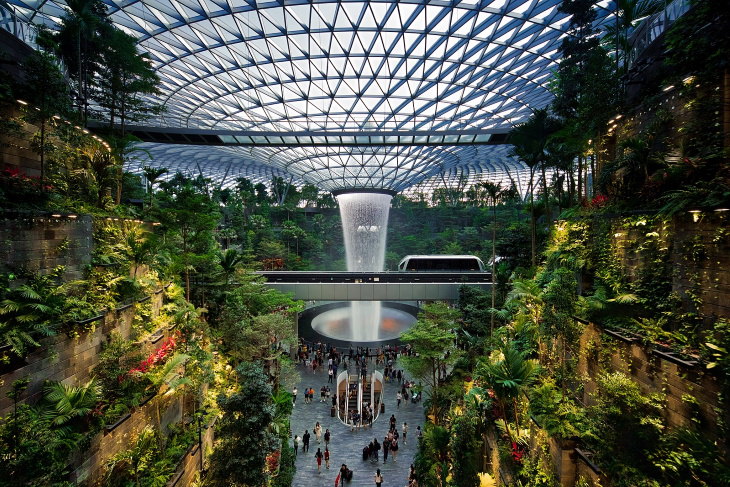 Green Buildings "Jewel Changi Airport" by Safdie Architects (2019) - Singapore