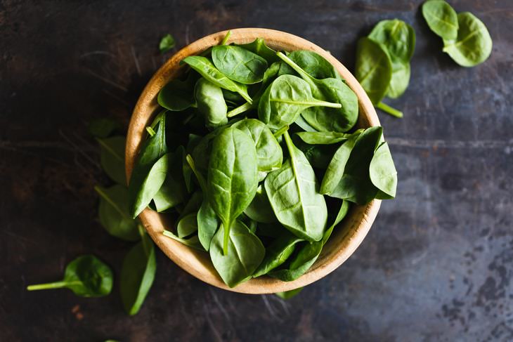 Weight Loss Friendly Vegetables spinach