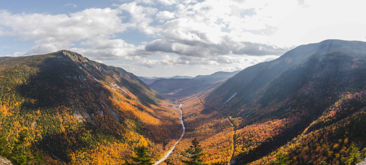 Fall Foliage Destinations in the US North Conway, New Hampshire