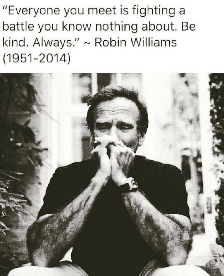 Inspirational Words of Wisdom, robin williams