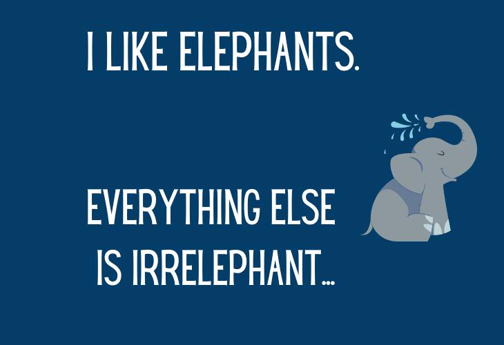 Hilariously Bad Jokes, elephants