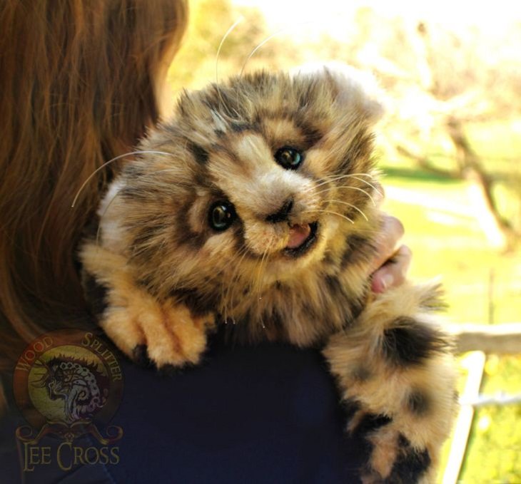 Cute Baby Animal Sculptures, cheetah