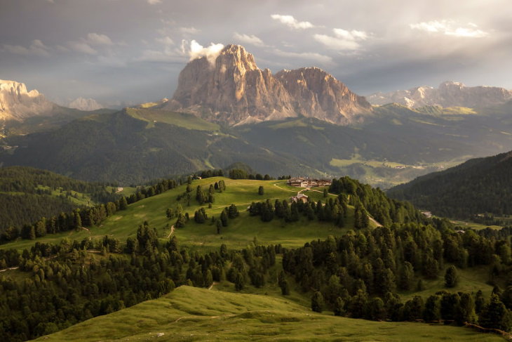 Scenic Mountain Landscapes by Marta Kulesza and Jack Bolshaw Sassolungo, Puez-Odle Nature Park, Italy